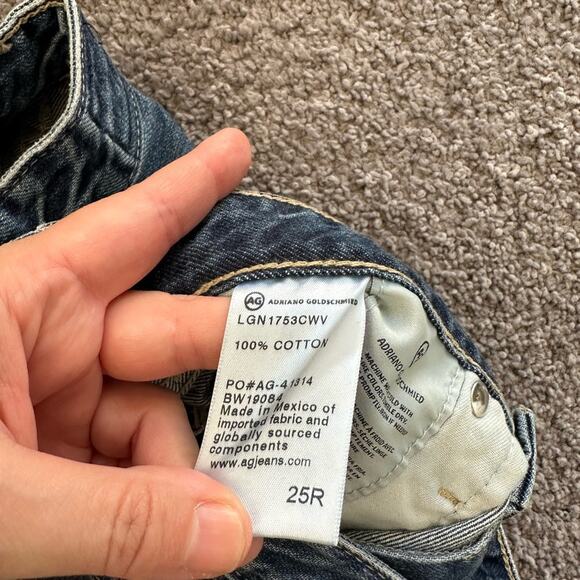 AG The Isabelle High Rise Crop Straight Jeans - Picture 4 of 8